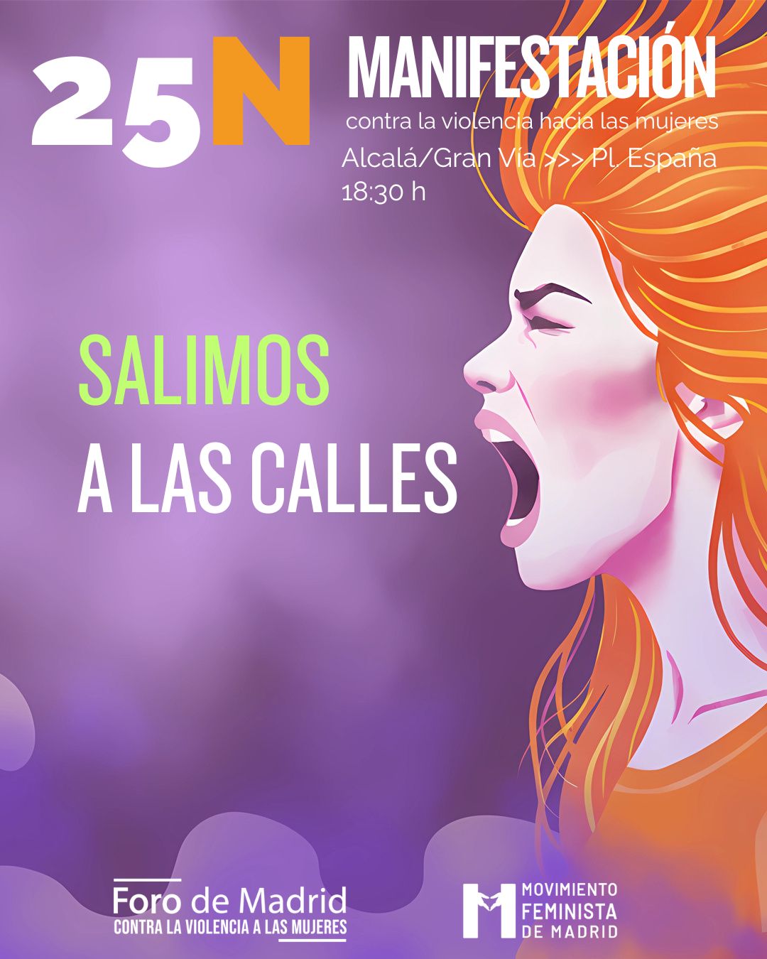 25N 2025 - Foro de Madrid contra la violencia a las mujeres