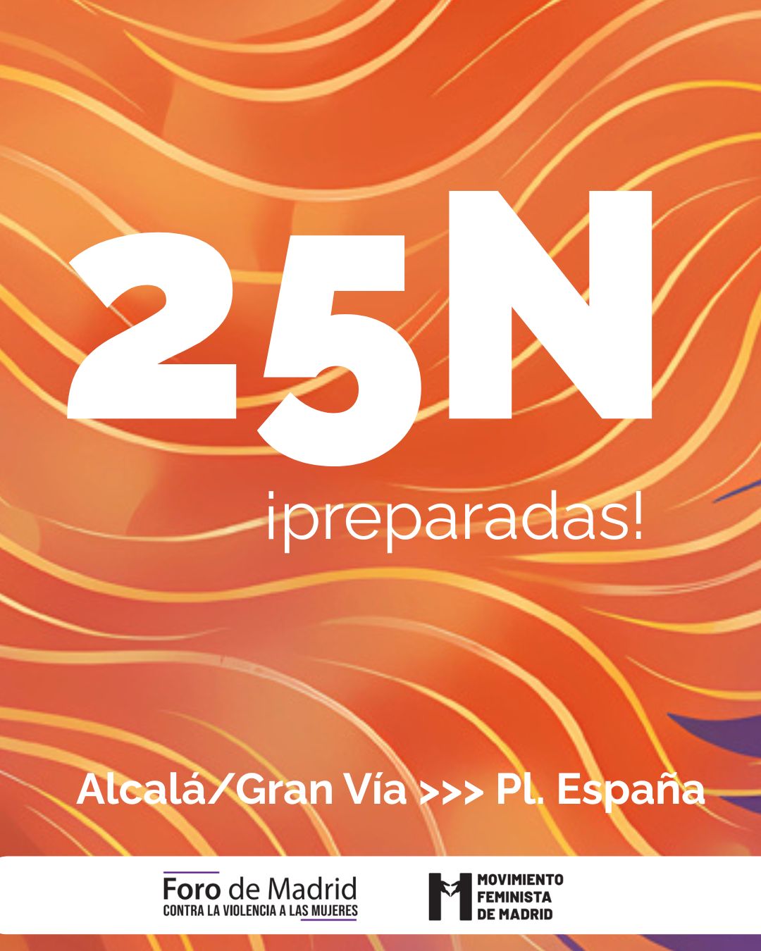 25N 2025 - Foro de Madrid contra la violencia a las mujeres