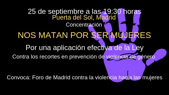 25N 2025 - Foro de Madrid contra la violencia a las mujeres