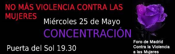 25N 2025 - Foro de Madrid contra la violencia a las mujeres